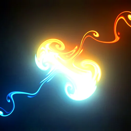 Magic Fluids: visual art & fun logo