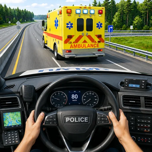 Ambulance Rescue Duty Games 3d logo