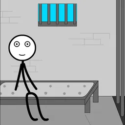 Stickman Jailbreak Vertical logo