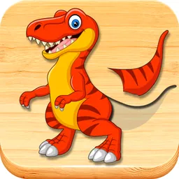 Dino Puzzle - childrens games logo