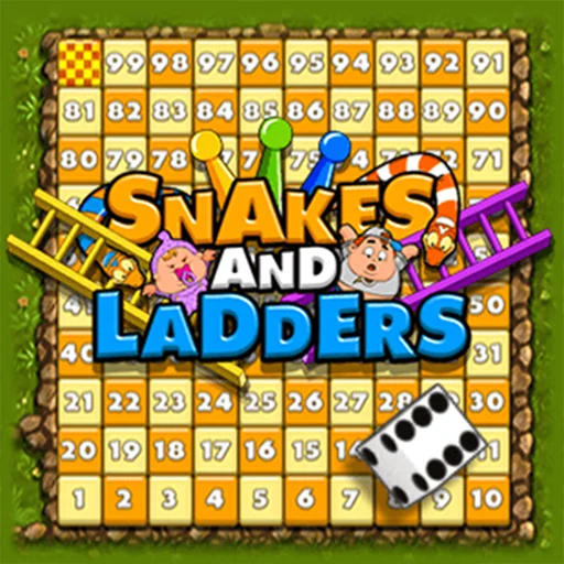 Snakes and Ladders deluxe logo