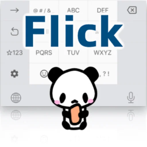 Japanese FlickTyping practice logo