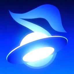 Sing & Fly - Music space game logo