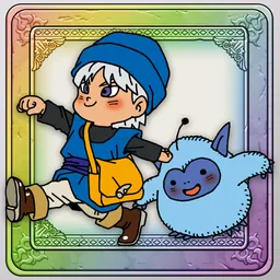 ドラゴンクエストモンスターズテリーのワンダーランドRETRO logo