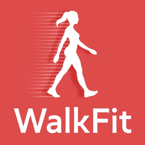 WalkFit: Steps counter logo