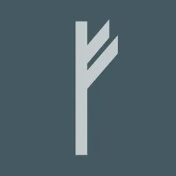 Write in Runic logo