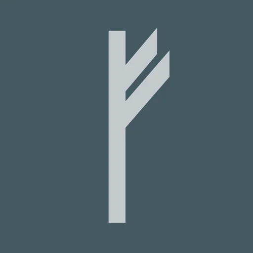 Write in Runic logo