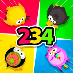 2 3 4 Player Party Mini Games logo