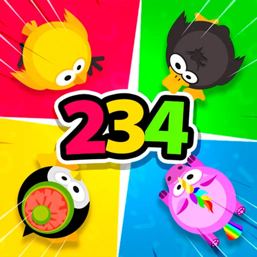 2 3 4 Player Party Mini Games logo