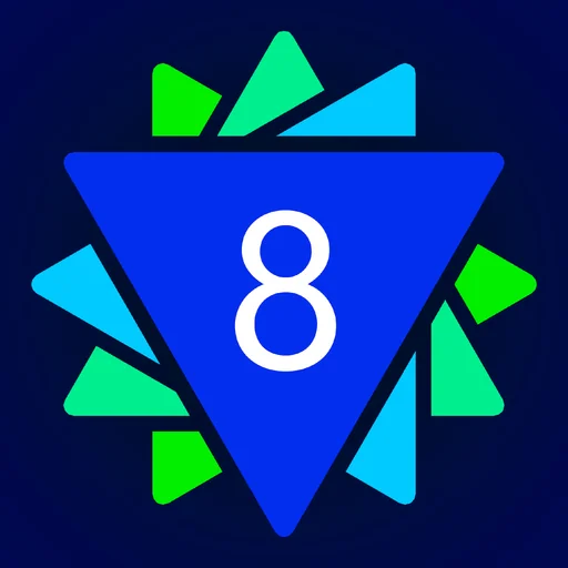 Meme 8-Ball logo