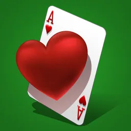 Hearts: Card Game logo