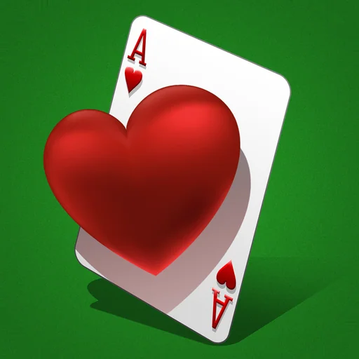 Hearts: Card Game logo