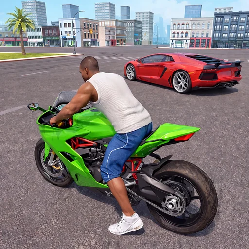 Extreme Gangster Bike Drive 3D logo