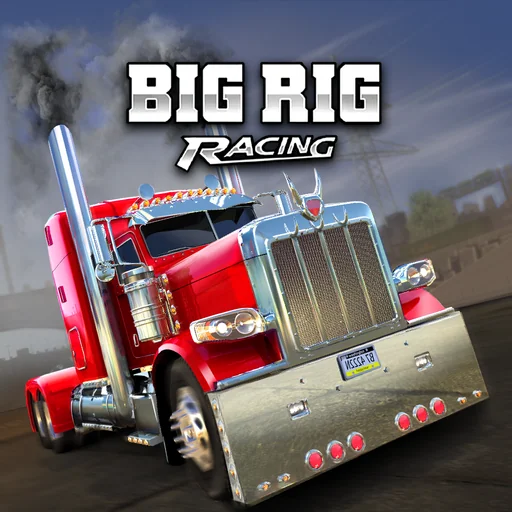 Big Rig Racing:Truck drag race logo