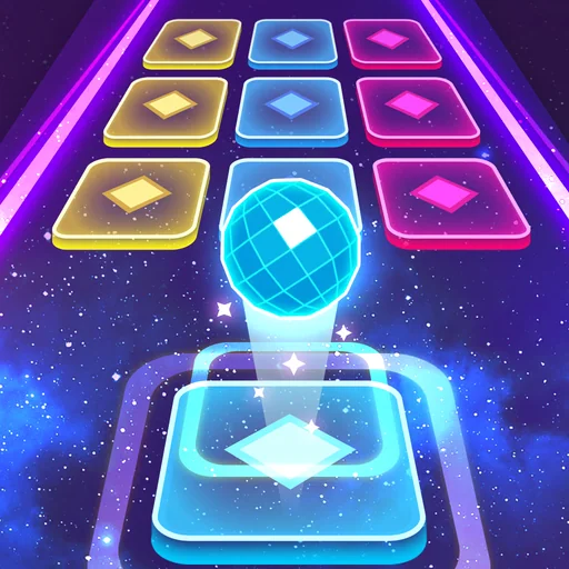 Color Hop 3D - Music Ball Game logo