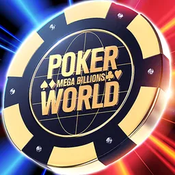 Poker World Mega Billions logo