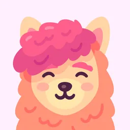 My period calendar Pinkllama logo