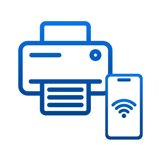 Printer: Wireless App Prints. logo