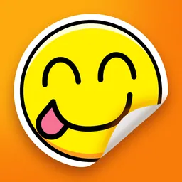 Stickers Funny of Meme & Emoji logo