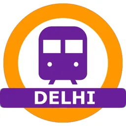 Delhi Metro Route Map and Fare logo