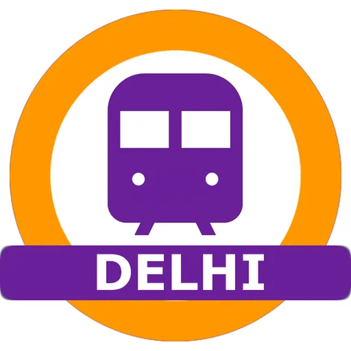 Delhi Metro Route Map and Fare logo