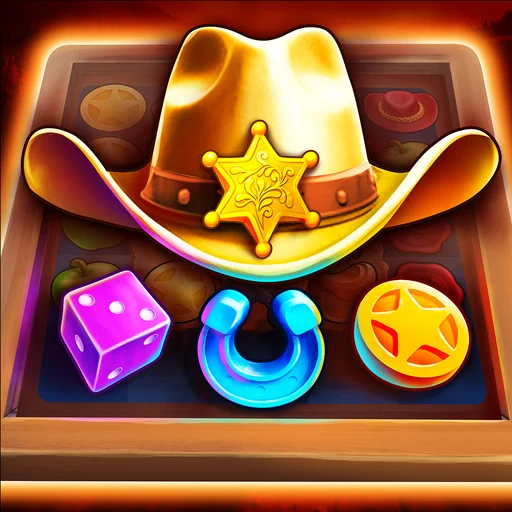 Jewels of the Wild West Match3 logo