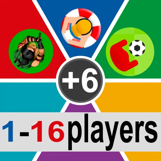 1 2 3 4 5 6 player games logo
