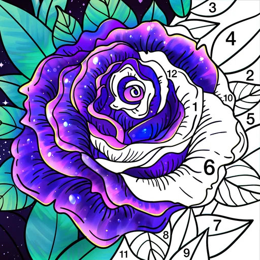 Coloring Book -Color by Number logo
