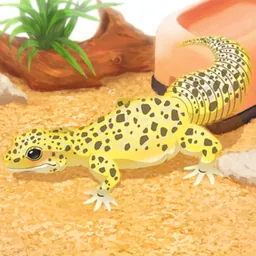 Leopard Gecko Pet logo