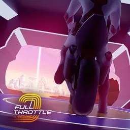 Gravity Rider: Full Throttle logo