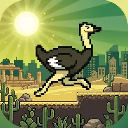 Ostrich Run Pro 2026 Game logo