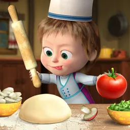Masha and The Bear: Pizzeria! logo
