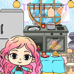 Tizi Home Design Girl Games logo
