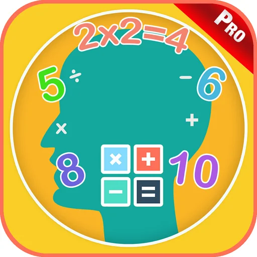 Mental Math Games For Kids App logo