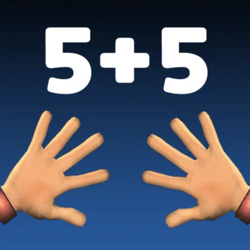 Finger Maths Trainer for Kids logo