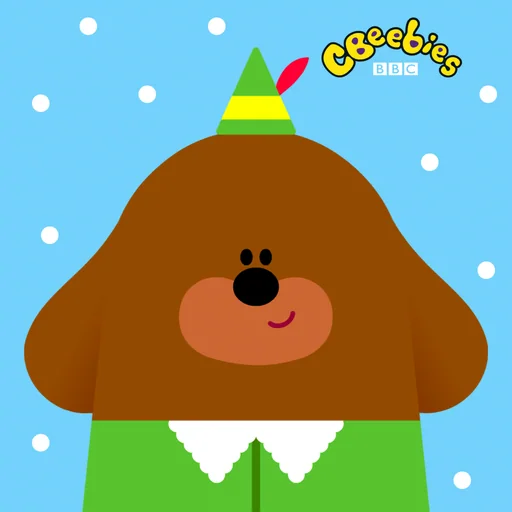 Hey Duggee The Christmas Badge logo
