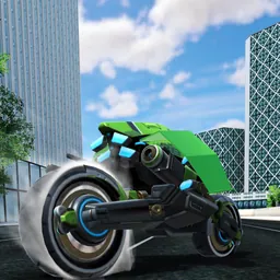 Flying Moto Pilot Simulator logo