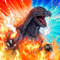 GODZILLA BATTLE LINE logo