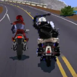 Road Rash like pc game logo