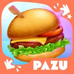 Burger Maker Kids Cooking Game logo