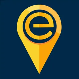 Delm8 City Navigation, Maps UK logo