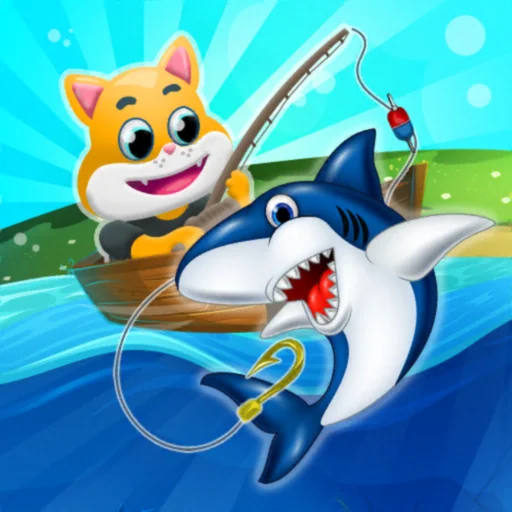Fishing Game for Kids Fun logo