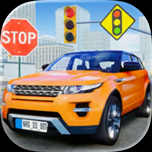 Real Car Driving School Games logo