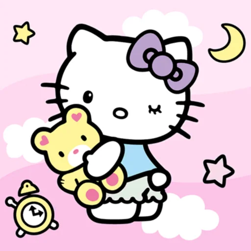 Hello Kitty: Good Night Tale logo