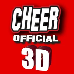 CHEER Official 3D logo