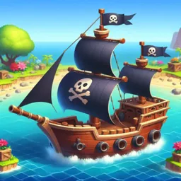 Pirate Raid: Caribbean Battle logo