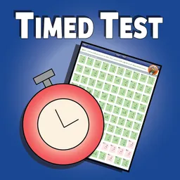 Timed Test for Math Facts logo