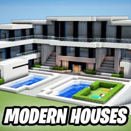 Modern Houses for Minecraft PE logo