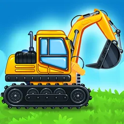 Construction Truck Games Kids logo