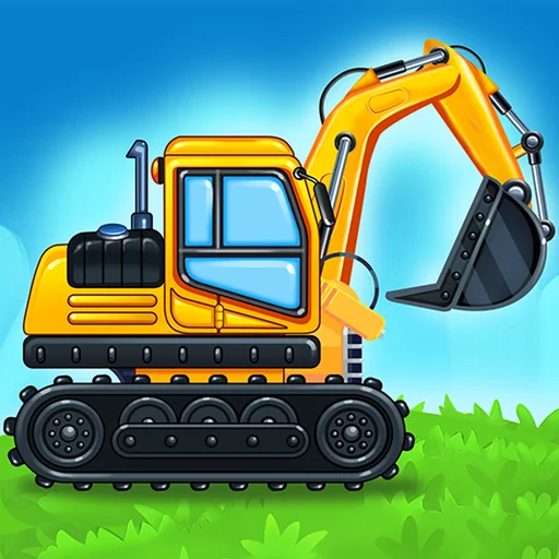 Construction Truck Games Kids logo